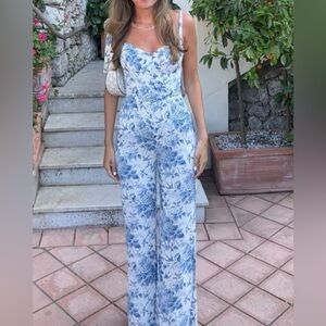 Reformation Alfred Jumpsuit in Pompadour